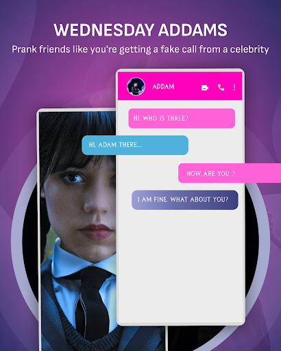 Wednesday Addams Prank Call Screen 3