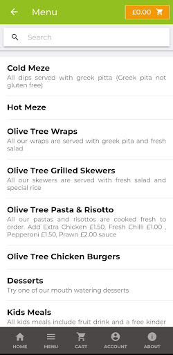 Olive Tree Grill Screen 2
