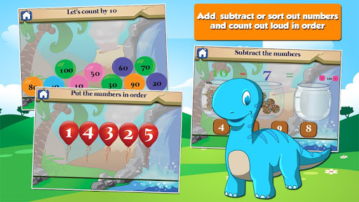 Dino 1st-Grade Learning Games Screen 2