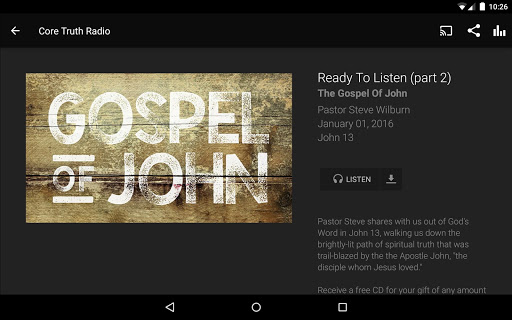 Screenshot of Core Church Los Angeles
