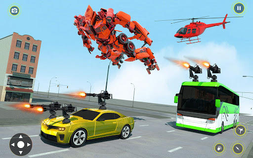 Police Robot Bus Transformation Car Game  APK screenshots 13