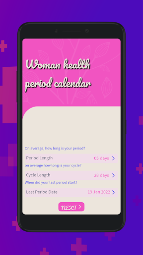 Wooman health period tracker