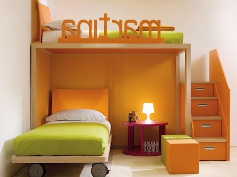 二段ベッドのデザインのアイデア|男の子と女の子のためにのおすすめ画像4