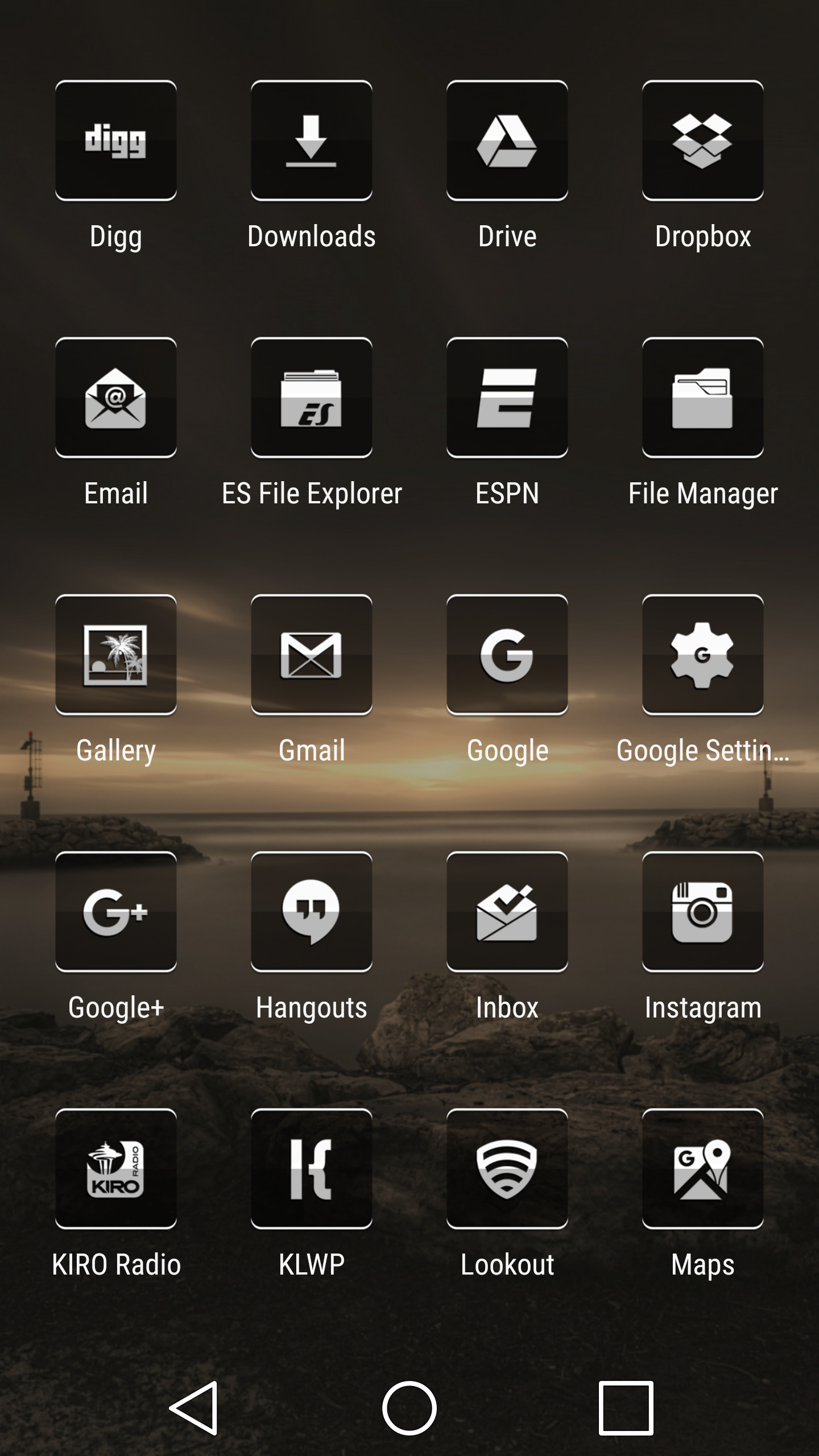 Android application Jensen 147 - Icon Pack screenshort