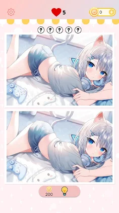 Anime - Find the Differences - Screenshot 2