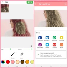 Hair Color Changer - Hair Dyeのおすすめ画像2