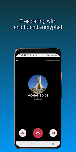 Android application ChatDz Messenger & video calls screenshort