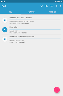 Flud - Torrent Downloader Screenshot