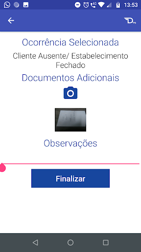Dlog Entregas Screen 3