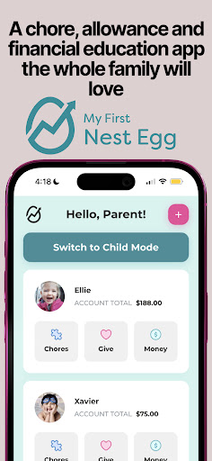 Android application My First Nest Egg screenshort