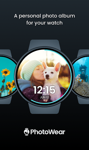 Screenshot of PhotoWear Watch Face