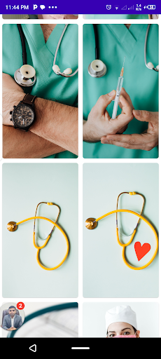 Android application Doctor Wallpapers screenshort