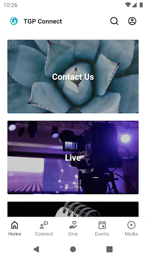 Android application The Grace Place Connect screenshort