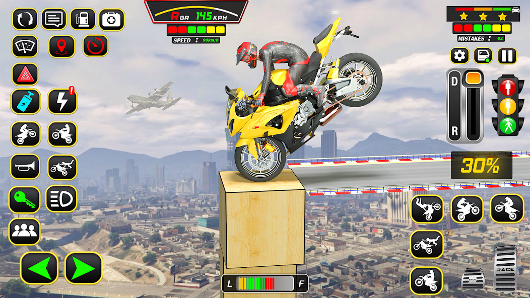 GT Bike Stunt Bike Racing Game banner