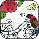 Draw and write on screen icon