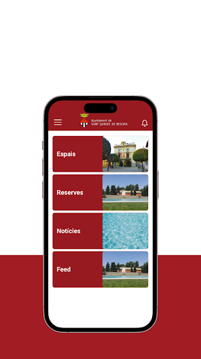 Android application Aj Sant Quirze de Besora screenshort