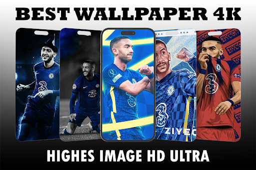 Hakim Ziyech Wallpaper HD 4K