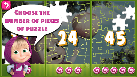 Masha and the Bear  Puzzles Mod Apk Download 3