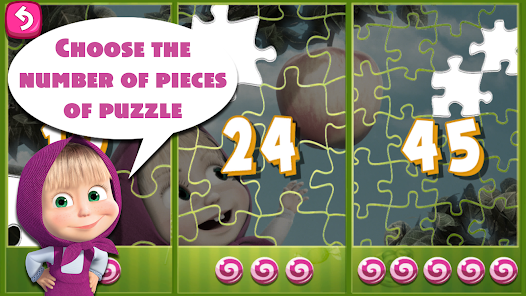 Masha and the Bear: Puzzles  screenshots 3