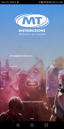 Android application MT Distribuzione Event Manager screenshort