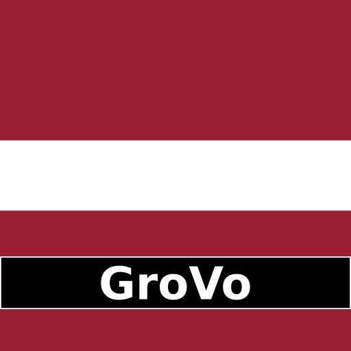 GroVo Latvian logo