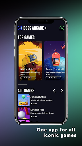 Android application Doss Arcade:All games in 1 app screenshort