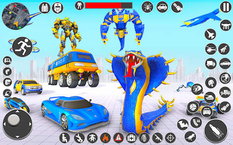 Captura 4 Mech Robot Transformer Games android