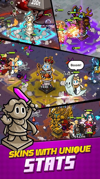 Hero Assemble: Epic Idle RPG 1.0.1 APK + Мод (Unlimited money) за Android