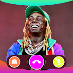 Cover Image of Tải xuống Lil Wayne Prank Fake Call Vide  APK