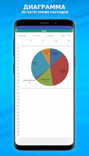 Учет расходов в Excel Screenshot