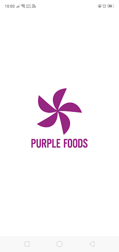 Android application Purple Foods screenshort