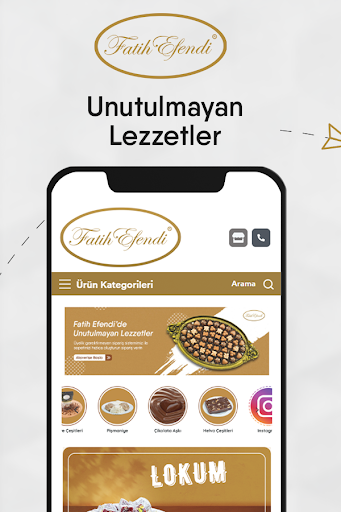 Android application Fatih Efendi screenshort