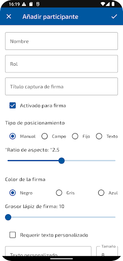 SIGNply SDK Demo Screen 2