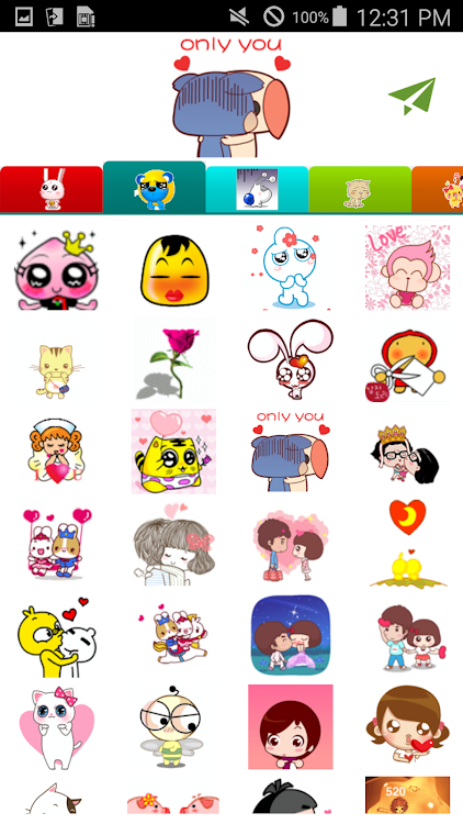 Animated Love Stickers - 1.2.1 - (Android)