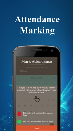 Attendance Management Screen 3