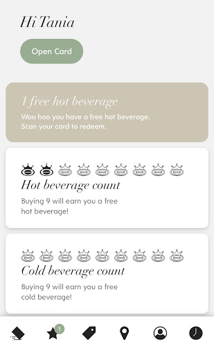 Android application Coffee Emporium screenshort