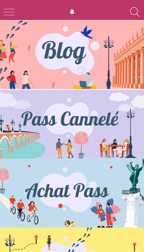 Android application Mon Appli Cannelé screenshort
