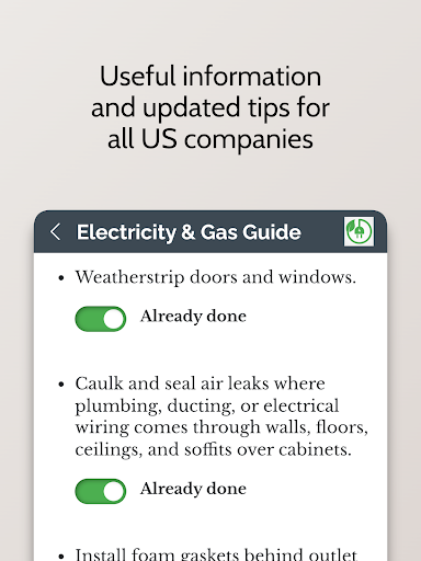 Electricity - Gas Guide 2022 Screen 3