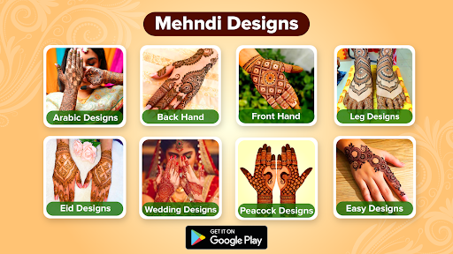 Android application Mehndi Design 2024 (HD) screenshort