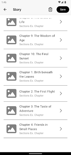 Scrolls Dashboard Screen 2
