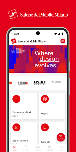 Android application Salone del Mobile.Milano screenshort