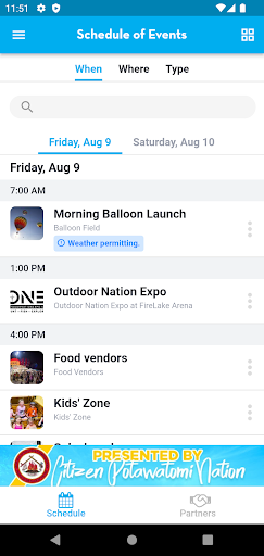 Fireflight Balloon Fest Screen 3