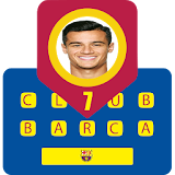 Coutinho Keyboard for Barcelone Theme 2018 Free HD icon
