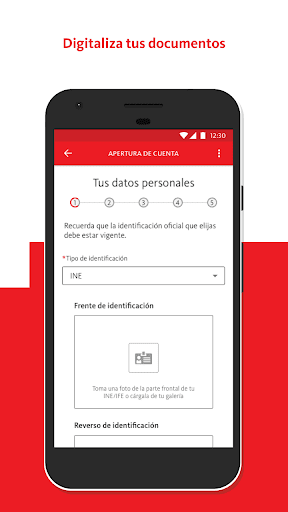 Santander Nómina Screen 2