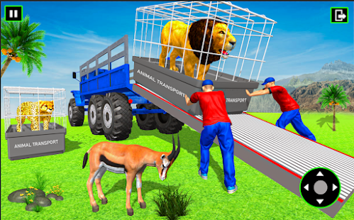 Wild Animals Transport Truck Varies with device screenshots 1