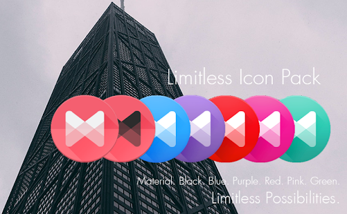 Limitless Icon Pack Captura de pantalla