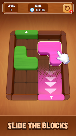 Game screenshot Wood Escape: Color Block mod apk