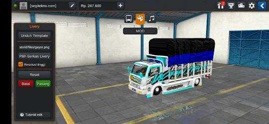 Mod Truck Ceper Bussid