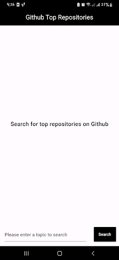 Top Repositories Screen 2