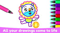 Kids Drawing & Coloring Gamesのおすすめ画像5